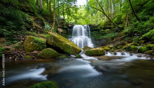 waterfall in the forest