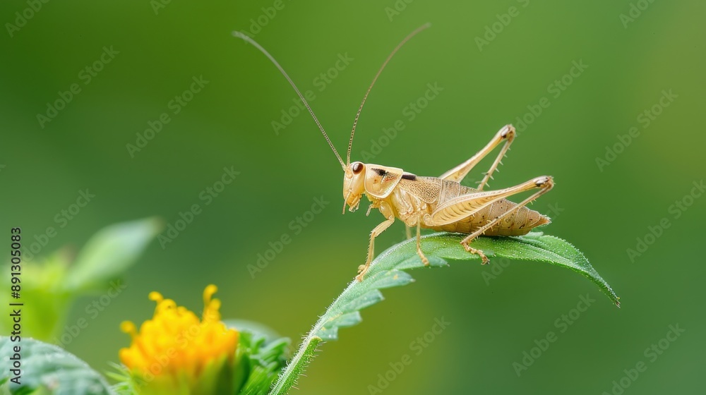 Naklejka premium A close-up image capturing a agricultural pests.