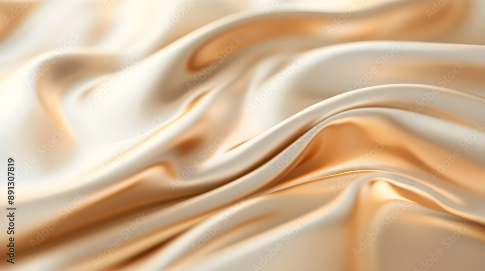 Obraz premium Close-up photo of gold cloth