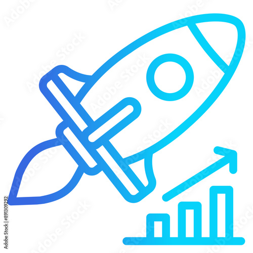  Rocket Solid Icon