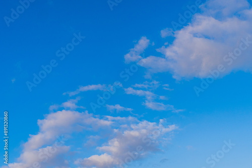 blue sky with clouds