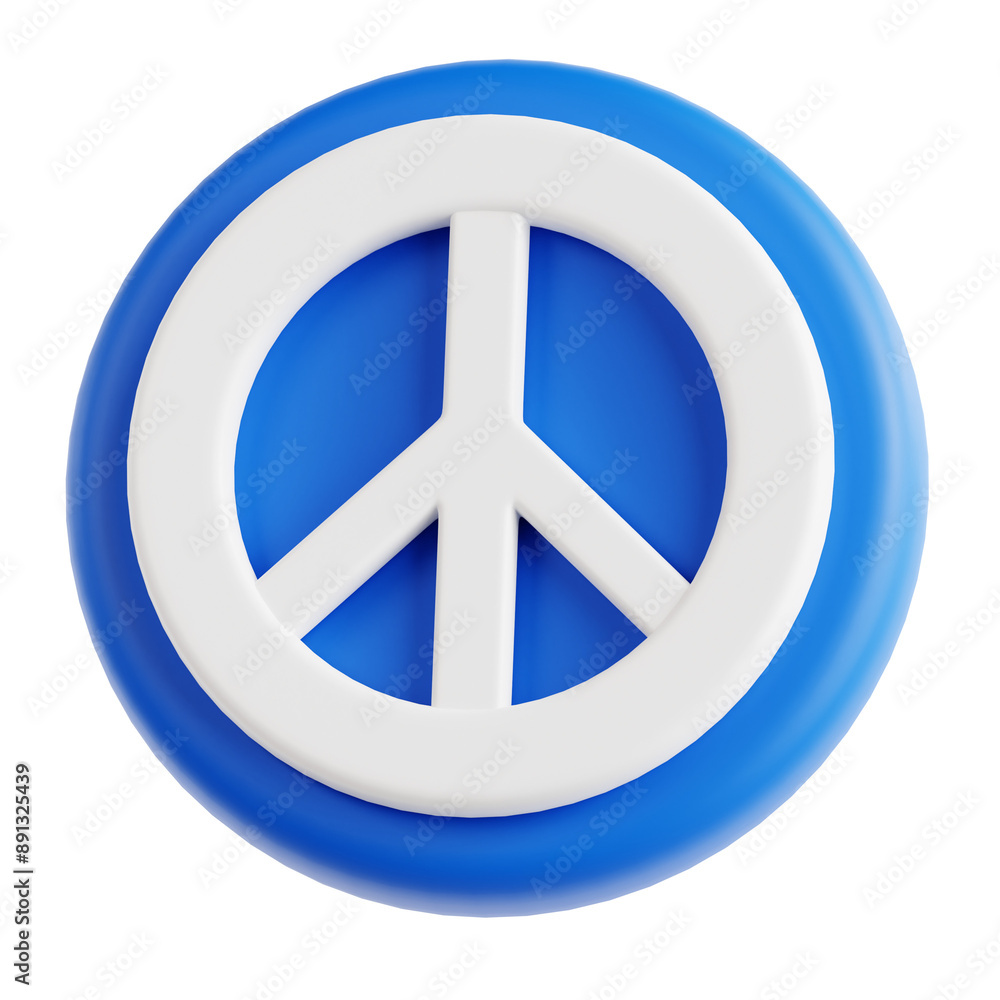 Peace Sign Representing Friendship Harmony Peace Sign Representing Friendship Harmony