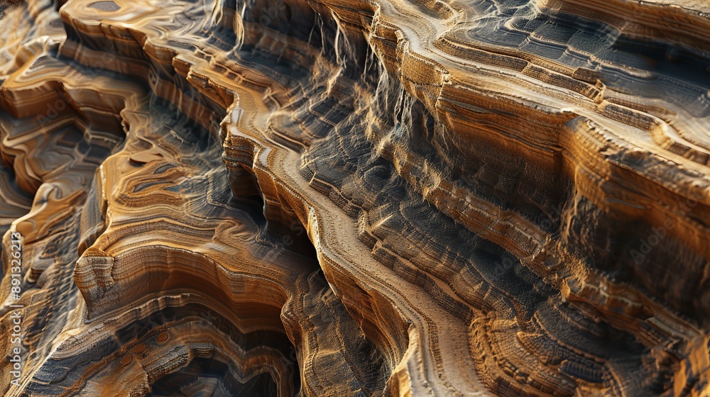 This image captures complex stratified rock formations, showcasing a rich variety of earthy tones and intricate patterns, evoking a sense of natural beauty and geological wonder. This image captures complex stratified rock formations, showcasing a rich variety of earthy tones and intricate patterns, evoking a sense of natural beauty and geological wonder.