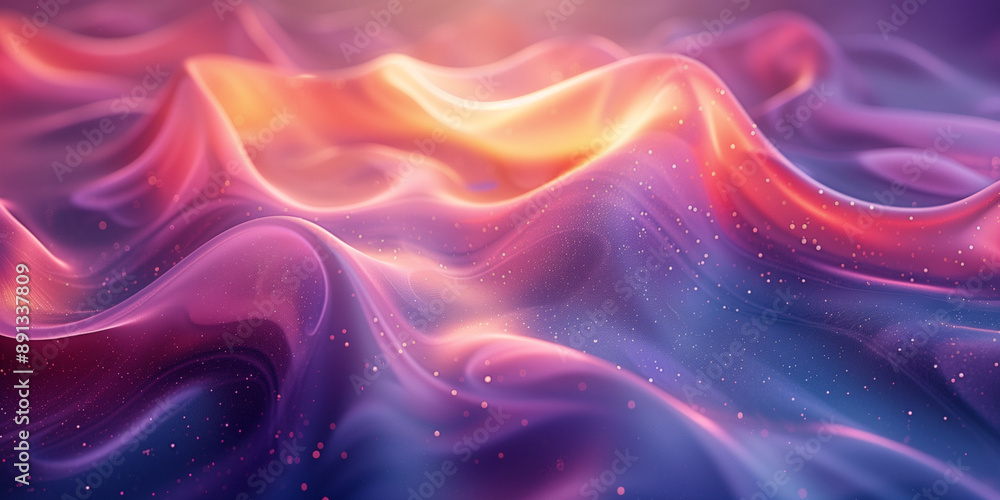 Big Rose Violet Neon Wave Background Wallpaper Backdrop, Wavy organic shape element Big Rose Violet Neon Wave Background Wallpaper Backdrop, Wavy organic shape element