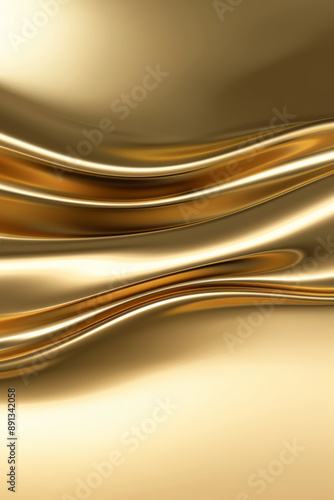 golden waves texture, silk, smooth, glowing, illustration wallpaper