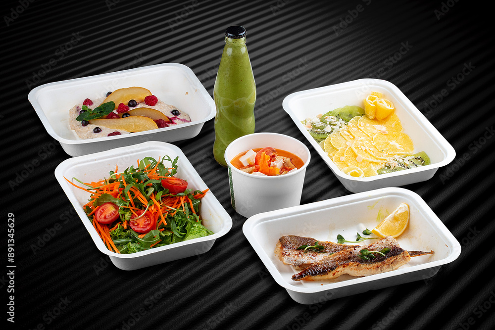 A healthy and convenient meal option that is perfect for busy people on the go.. A healthy and convenient meal option that is perfect for busy people on the go..
