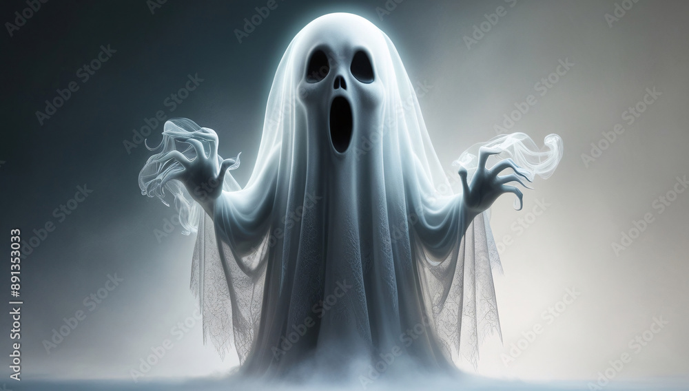 Fantôme halloween peur monstre IA 6 Fantôme halloween peur monstre IA 6