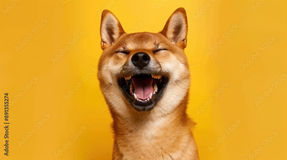 The smiling Shiba Inu The smiling Shiba Inu