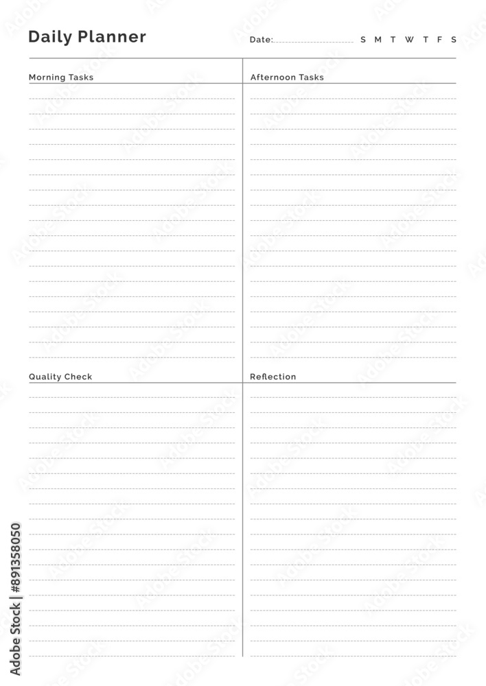 Versatile Generic Planning Pages and Planner Sheets Design Template for daily, weekly, and monthly organization for organizing daily routines and personal goals
Versatile Generic Planning Pages and Planner Sheets Design Template for daily, weekly, and monthly organization for organizing daily routines and personal goals