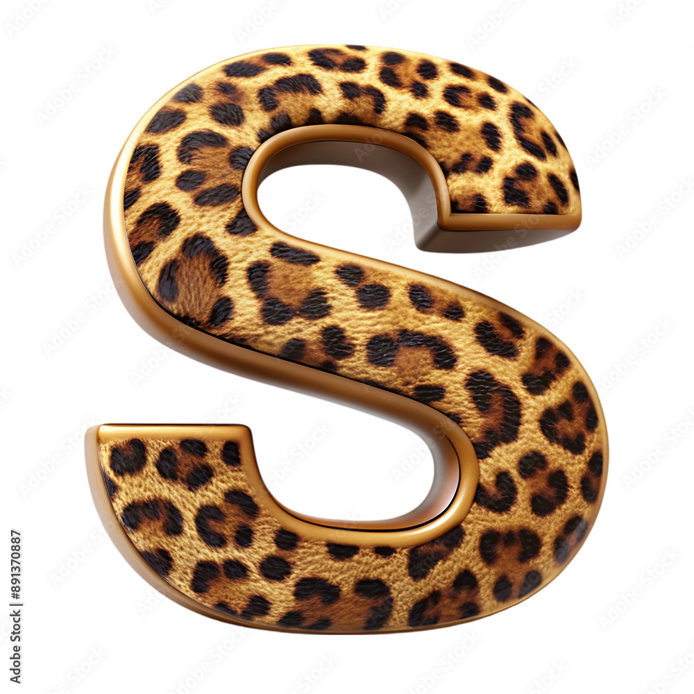 leopard print on a white background leopard print on a white background