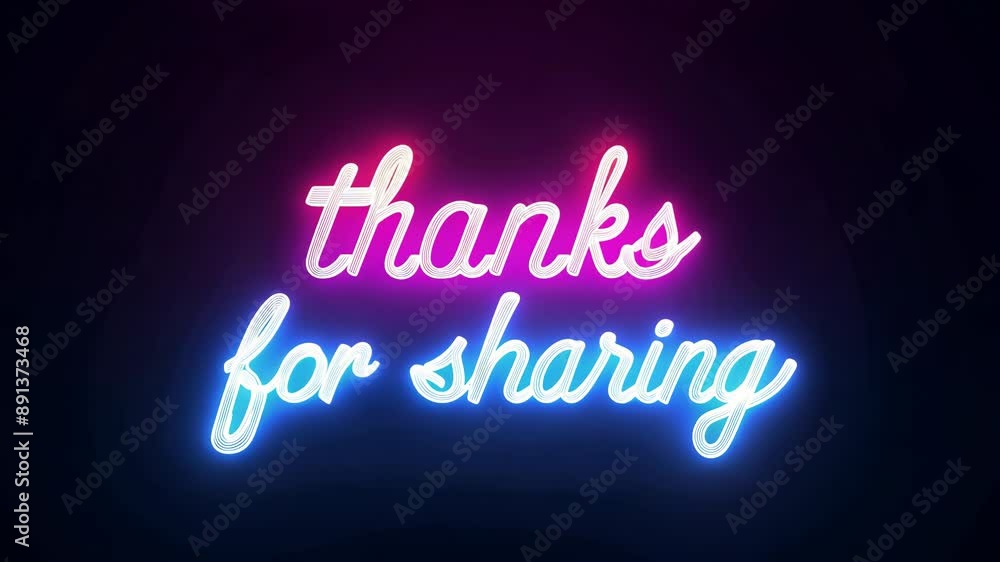 Neon sign with Neon sign with