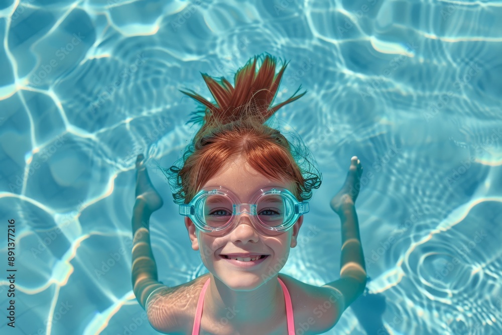 Fototapeta premium Peach-colored retro sunglasses. Beautiful simple AI generated image in 4K, unique.