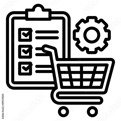 Ai Order Automation  Icon Element For Design