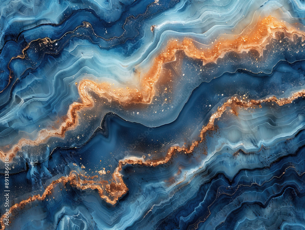 A close-up image showcasing the background texture of Kinoite, a rare blue copper silicate mineral known for its striking color and crystalline structure, often sought by collectors A close-up image showcasing the background texture of Kinoite, a rare blue copper silicate mineral known for its striking color and crystalline structure, often sought by collectors