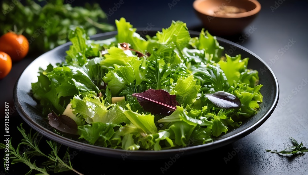 Fresh Green Salad with Cubed Cantaloupe and Mixed Greens - High-Resolution Healthy Food Photography Fresh Green Salad with Cubed Cantaloupe and Mixed Greens - High-Resolution Healthy Food Photography