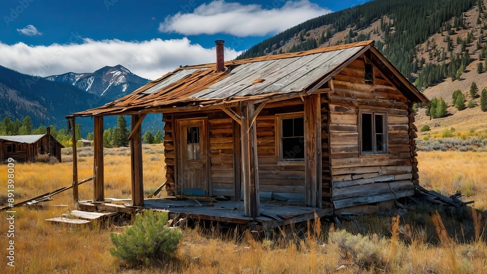 Old house in Mountains Old house in Mountains