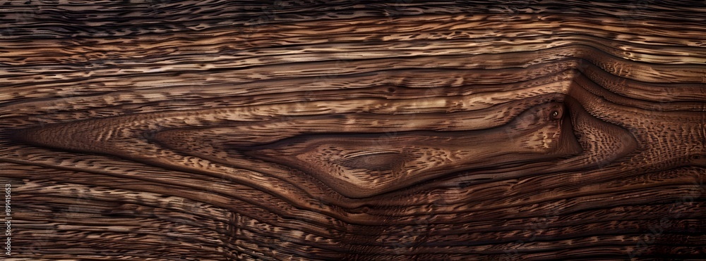 Realistic close-up photo of walnut wood, showcasing its rich color and patterns. The texture is detailed with the natural grain structure visible in the surface of the wood. Realistic close-up photo of walnut wood, showcasing its rich color and patterns. The texture is detailed with the natural grain structure visible in the surface of the wood.