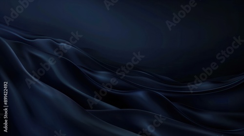 Simple black and navy gradation background material.