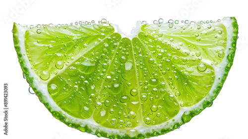 PNG image of Slice of green lime