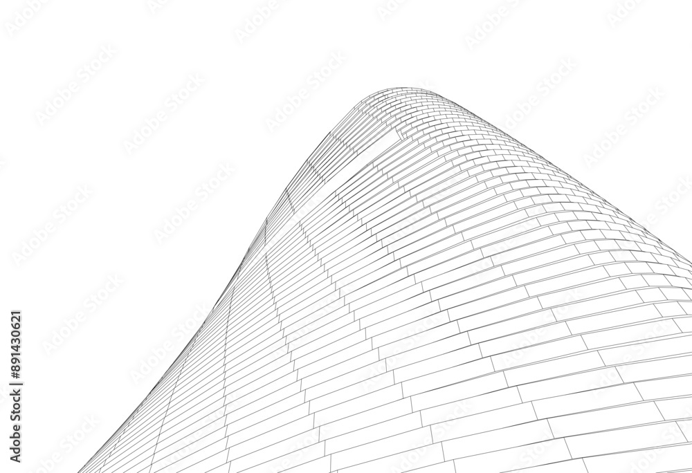 architectural 3d illustration vector design architectural 3d illustration vector design