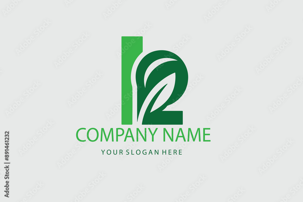 Obraz premium Abstract letter L logo design template. Colorful creative hexagon sign. Universal vector icon.