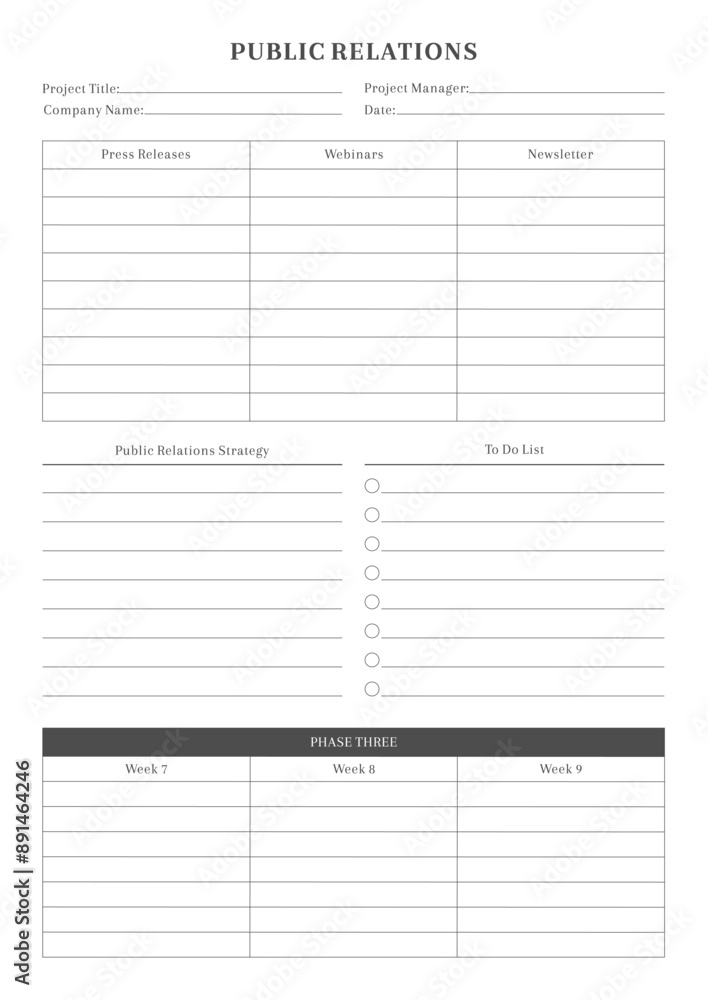 Marketing Planning Page Planner Sheets efficient way to organize & track their marketing activities Marketing Planning Page Planner Sheets efficient way to organize & track their marketing activities