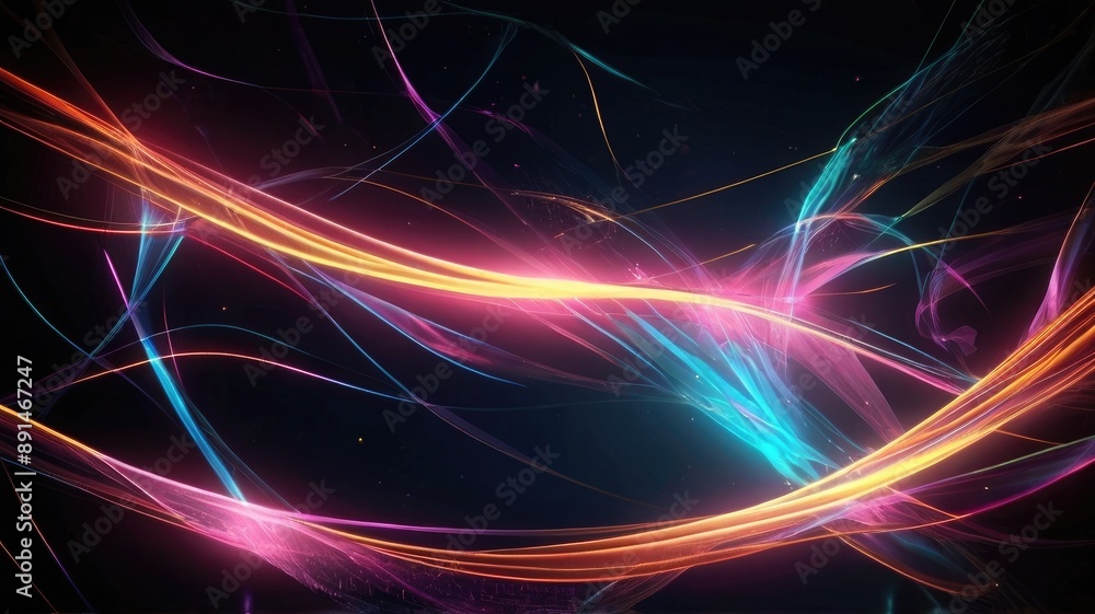 Vibrant Bokeh Lights Background Vibrant Bokeh Lights Background