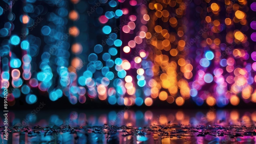 Fototapeta premium Creative Colorful Lighting Art