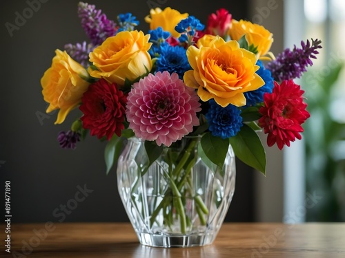 Wallpaper Mural flowers in vase Torontodigital.ca