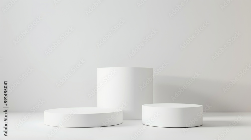 Mockup for a product presentation in the minimal style Mockup for a product presentation in the minimal style