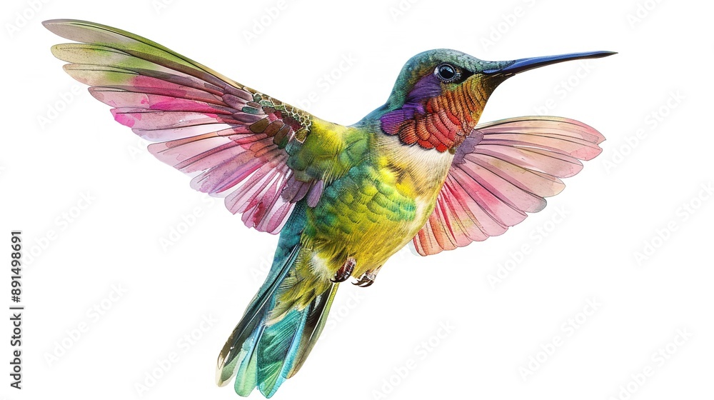 Obraz premium PNG Hummingbird animal.