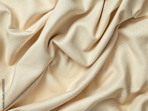Beige Leather Texture Backg...