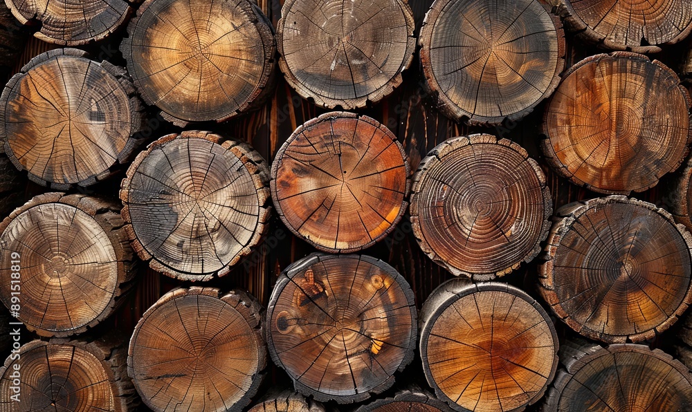 Wooden log texture background Wooden log texture background