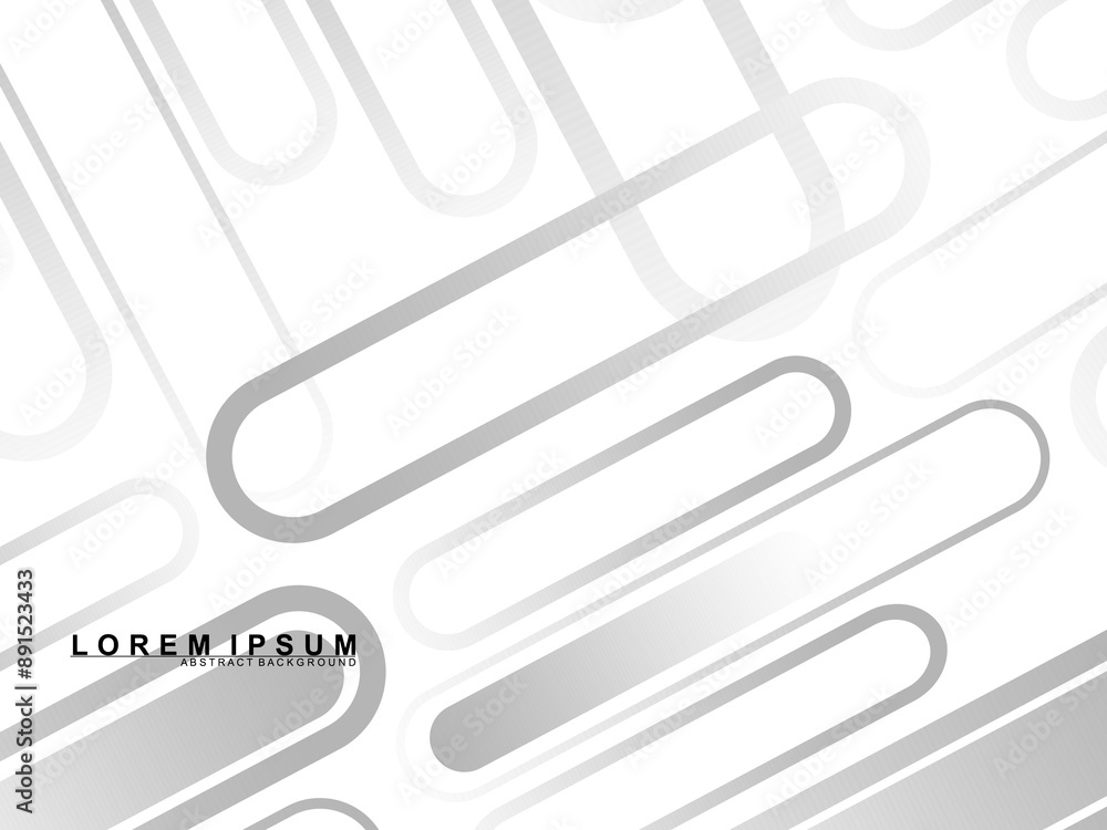 Abstract white background. Minimal geometric gray gradient white light background abstract design. Gray gradient pattern white background.