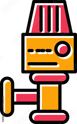 Thermostatic Head Vector Icon