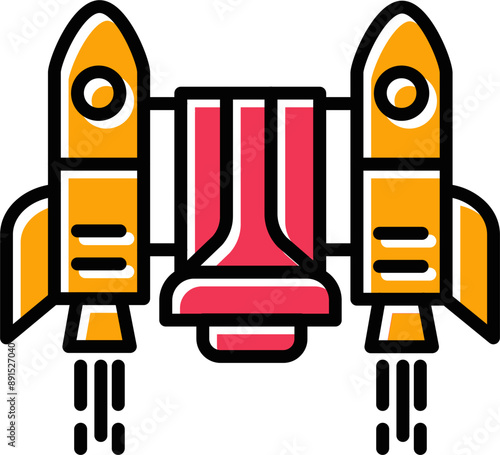 Jetpack Vector Icon