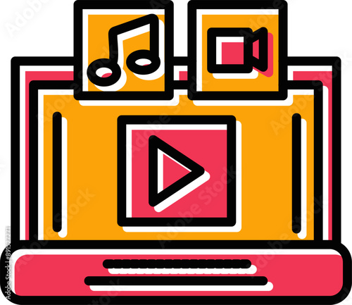 Entertainment Vector Icon