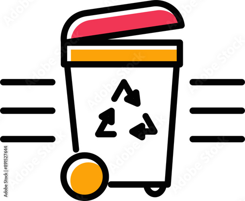 Garbage Vector Icon