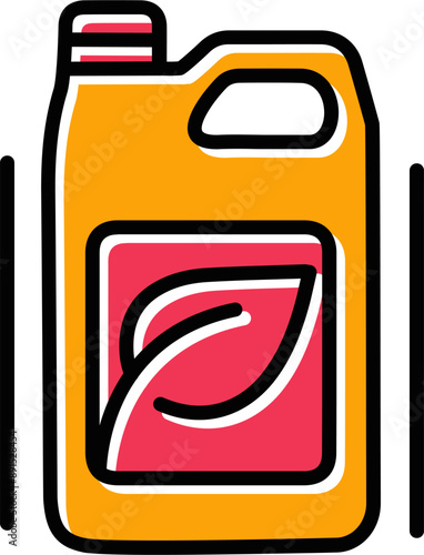Fuel Gallon Vector Icon