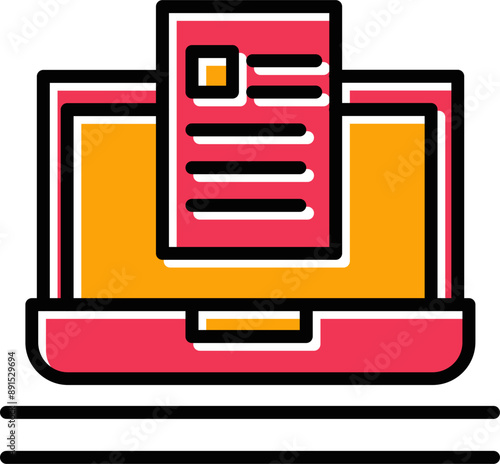 Blog Vector Icon