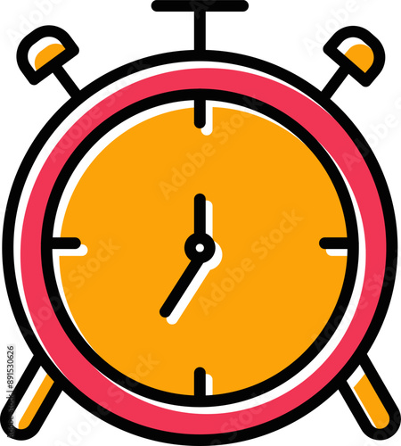 Alarm Clock Vector Icon