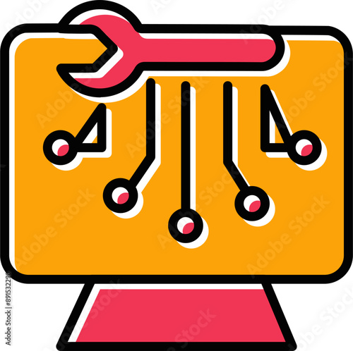 Technical Services Vector Icon