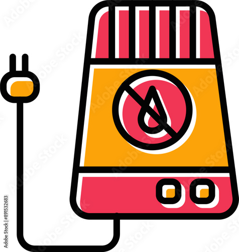 Air Dehumidifier Vector Icon