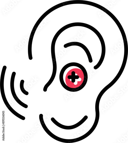 Hearing Aid Vector Icon