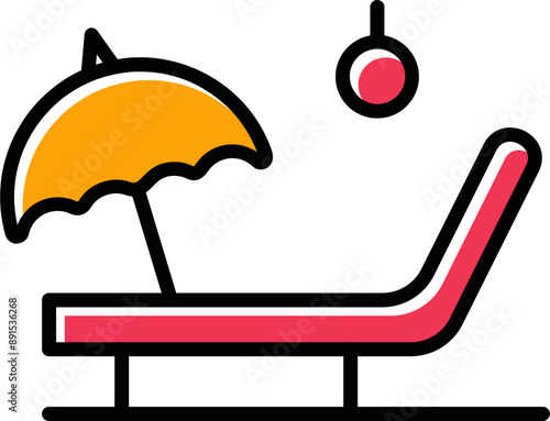 Beach Vector Icon