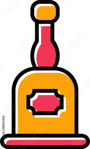 Whiskey Vector Icon
