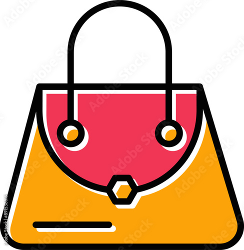 Handbag Vector Icon