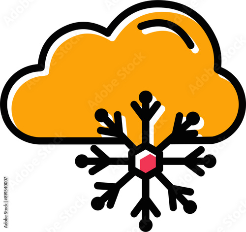 Snowy Vector Icon