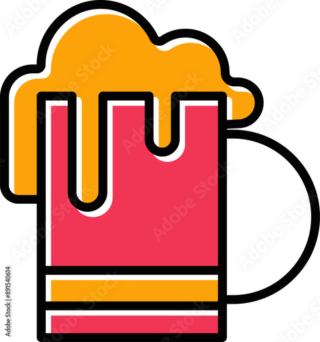 Iced Tea Vector Icon