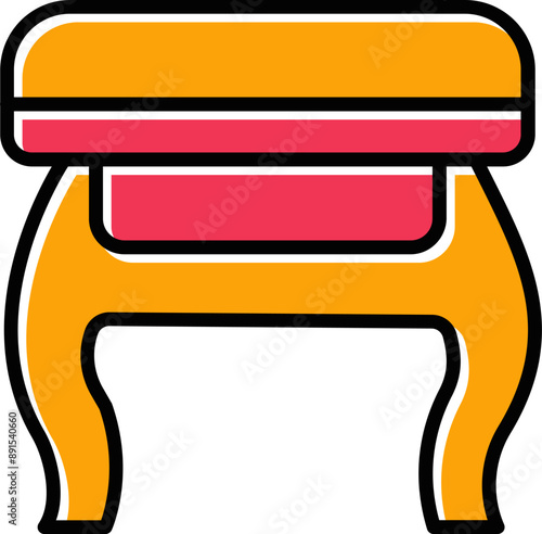 Stool Vector Icon